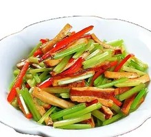 Celery and Tofu Shreds with Pork