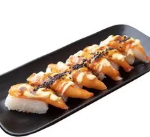 Grilled Stone Crab Sushi