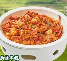 Crab Leg and Rice Cake Stir-fry