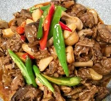 Sichuan Duck with Pig Intestines