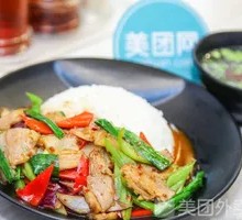 Spicy Pork Stir-fry Rice Bowl