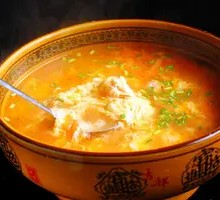 Tomato and Spinach Egg Soup