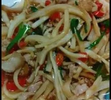 Bamboo Shoots with Pork Strips