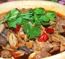 Chicken Offal with Vermicelli