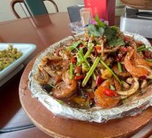 Iron Plate Squid and Shrimp