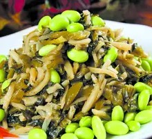 Snow Cabbage and Edamame Baozai Rice