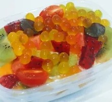 Mango Burst Bubble Fruit Yogurt Mix