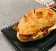 Pineapple Pork Cutlet Sandwich