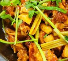 Braised Chicken with Shark's Fin