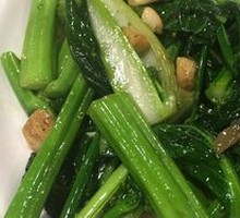Stir-Fried Late Bok Choy