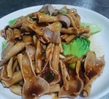 Black Bean Sauce Goose Intestines