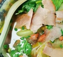 Delicious Char Siu Noodles