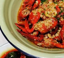 Secret Garlic Shrimp