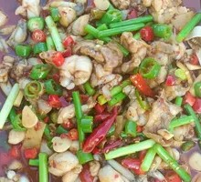 Charcoal-Grilled Frog with Double Peppers