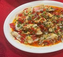 Chopped Chili Fish Head