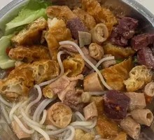 Pork Blood and Beef Offal Noodles