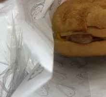 Cheese Chicken Burger with Pineapple Bun
