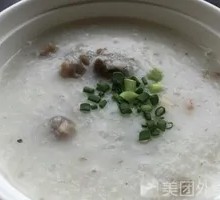Salted Pork Bone Rice Porridge