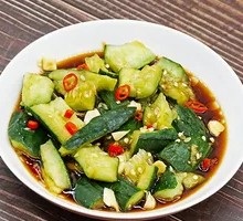 Hand-Pounded Cucumber Salad