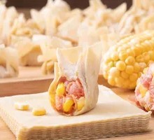Corn and Pork Wonton