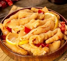 手工柠檬无骨鸡爪