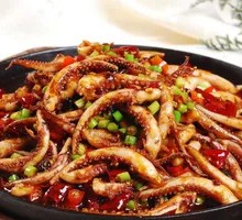 Grilled Squid Tentacles