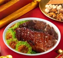 Barbecue Pork with Bitter Melon Rice