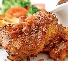黑椒鸡扒饭