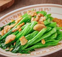 Pork Lard Crumbs with Chinese Cabbage
