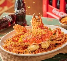 Hong Kong Style Fried Crab with Garlic and Chili