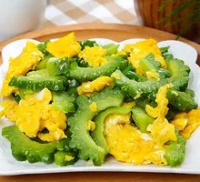 Bitter Melon Egg Rice