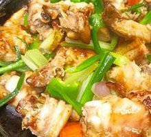 Stir-fried Chicken Pot