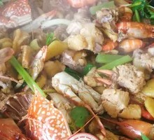 Shrimp and Crab Stewed Chicken