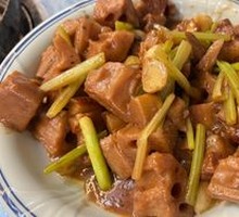 Braised Pork with Lotus Root