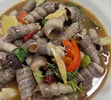 Golden Herb Stir-fried Snails