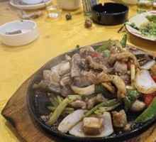 Iron Plate Pork Offal