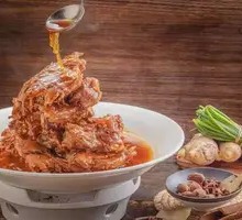 Sliced Pork Bone with Sauce