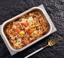 Cheese Meat Sauce Baked Pasta