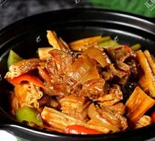 Braised Lamb with Tofu Skin