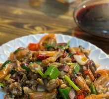 Spicy Frog and Shrimp