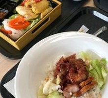 Honey-glazed BBQ Pork Rice