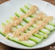 蒜蓉蒸丝瓜