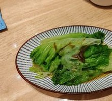 Boiled lettuce