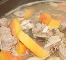 Papaya Chicken Hot Pot