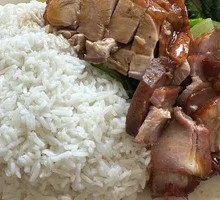 Roast Duck and Goose Intestine Rice