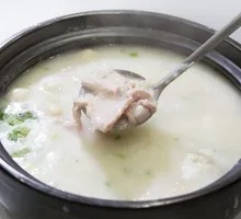 Blood Sausage Rice Porridge