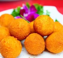Taro Sweet Potato Balls