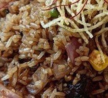 Olives and Beef Fried Rice