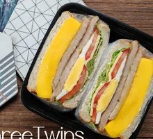 Mango Double Pork Steak Toast