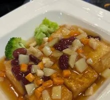 鲍鱼汁豆腐